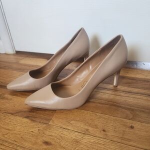 CALVIN KLEIN Kirstin Nude Heels Pumps
